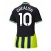 Manchester City Jack Grealish #10 Borte Drakt Dame 2024-25 Kortermet